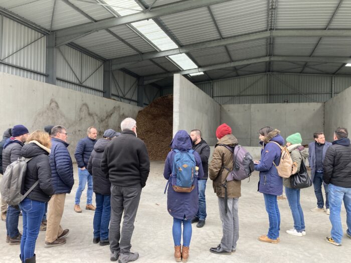 Stockage des copeaux et silo d’alimentation de la chaufferie