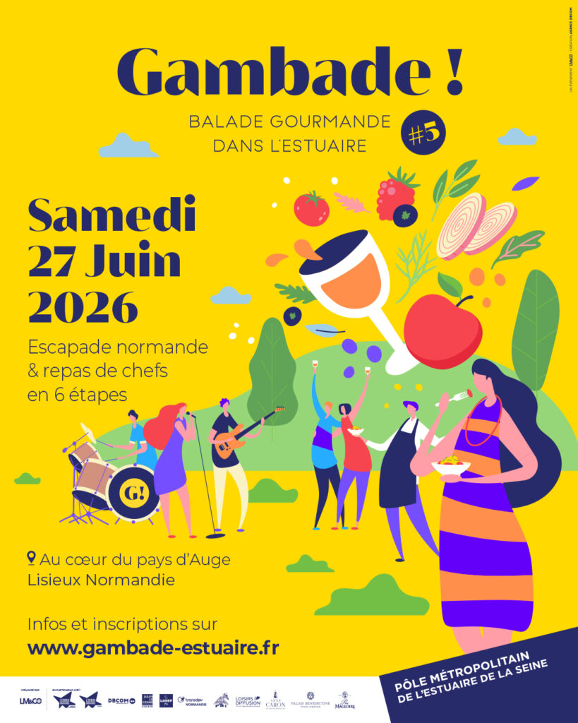 Affiche de la 5ème édition de Gambade !