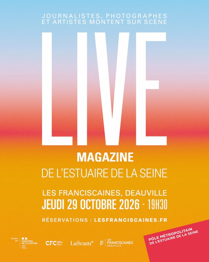 Affiche Live Magazine dans l'Estuaire de la Seine